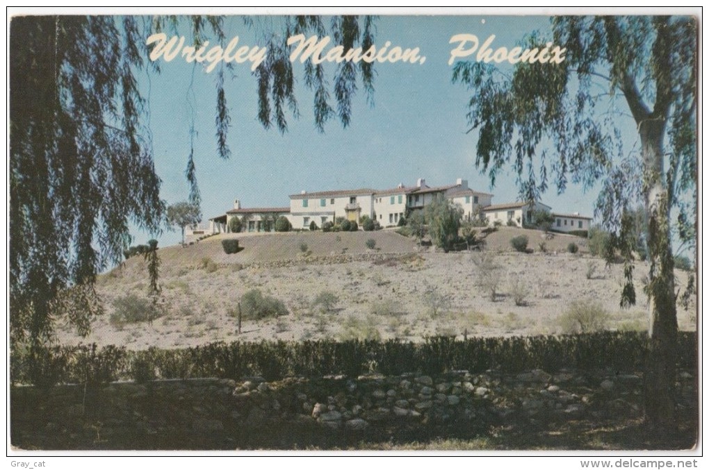 The Wrigley Mansion, Phoenix, Arizona, Unused Postcard [17080] - Phoenix