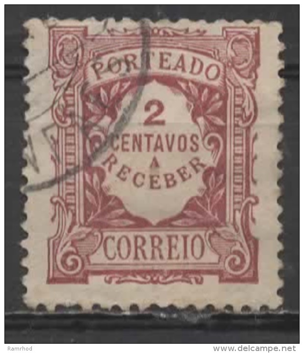 PORTUGAL 1915 Postage Due  -   2c. - Purple  FU - Oblitérés