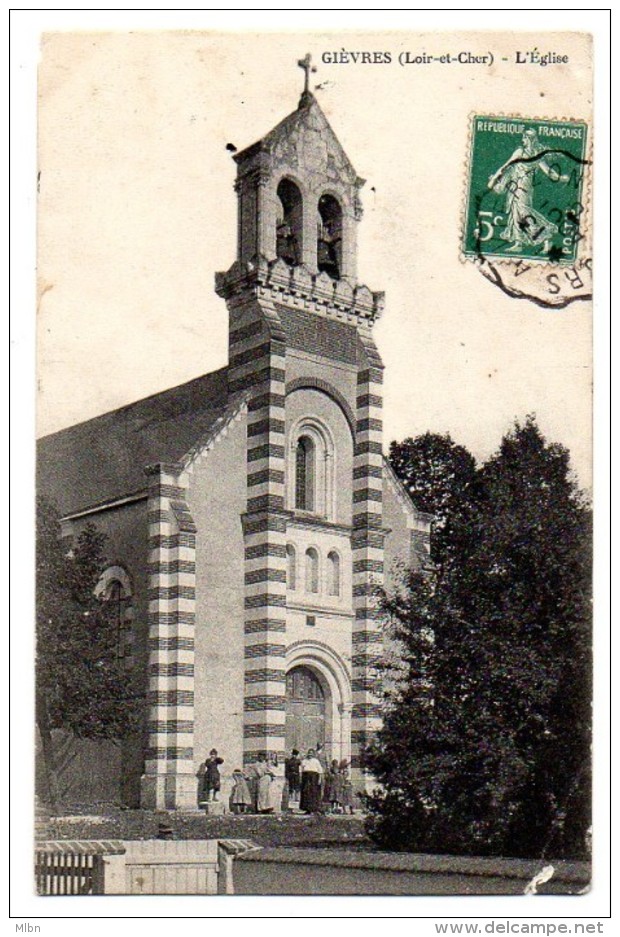 Cpa      Gièvres  L'Eglise - Other & Unclassified