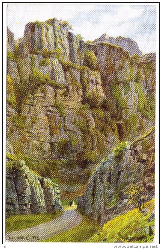 Cheddar Cliffs By A R Quinton - J Salmon 1589 Unused - Quinton, AR