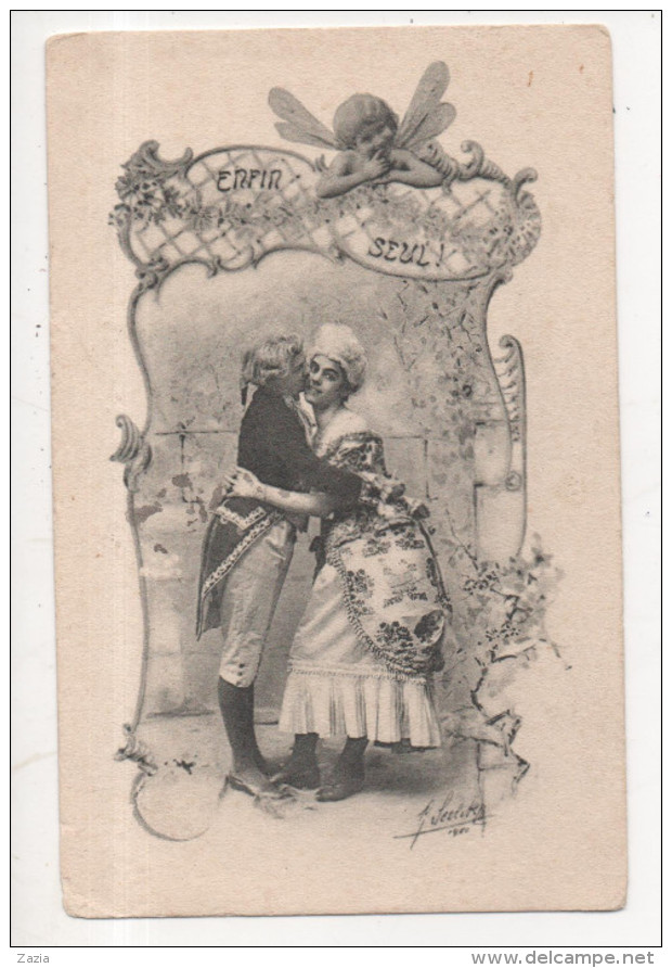 THD.221/ Enfin Seul ! Couple Déguisé (travesti?) Par Scolik  - Collection "vlan" N°616 - Scolik, Charles