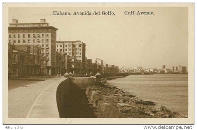 CU LA HAVANE / Avenida Del Golfo / - Cuba