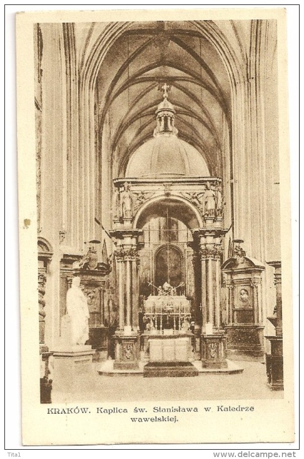 S4716 - Krakow - Kaplica Sw Stanislawa W Katedrze Wawelskiej - Pologne