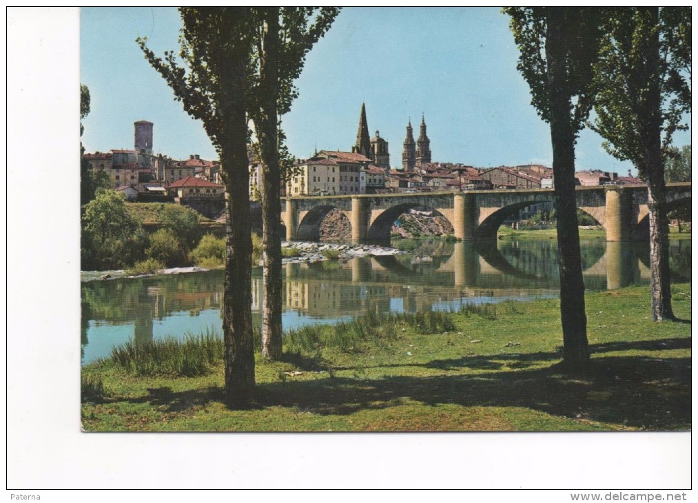 3003  Postal  Logroño Puente De Piedra Sobre El Ebro - La Rioja (Logrono)