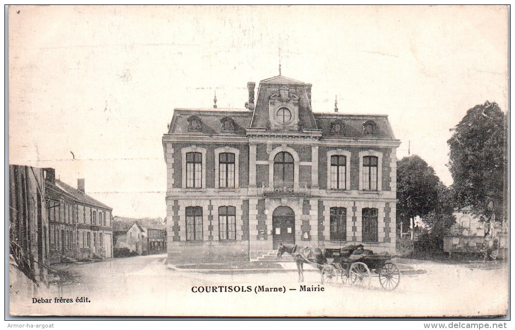 51 COURTISOLS - Mairie --- - Courtisols