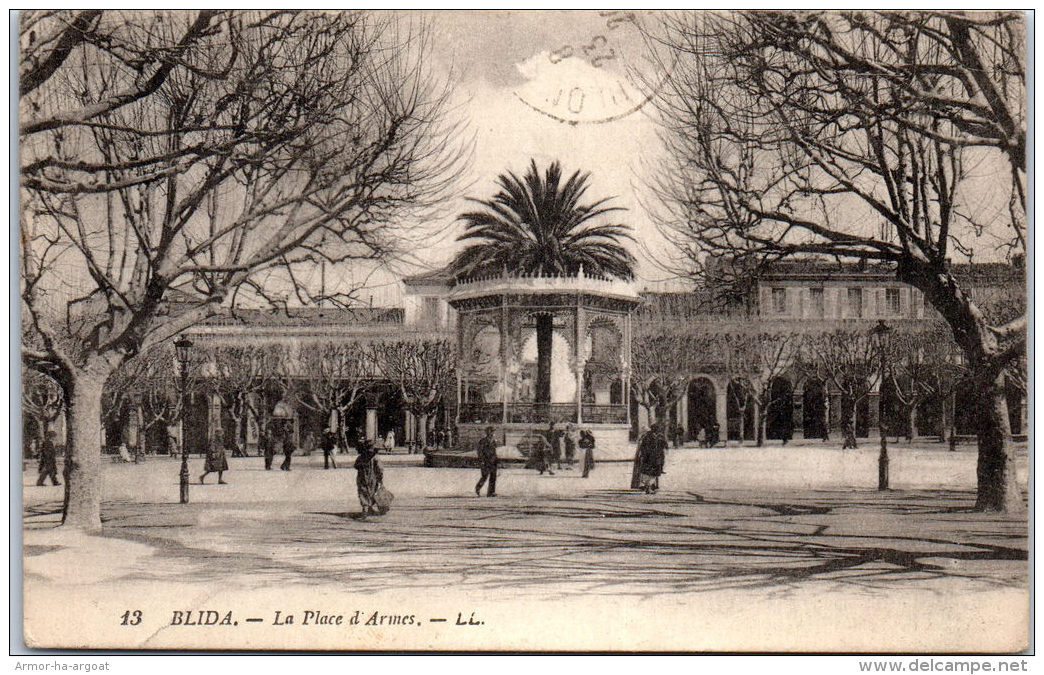 ALGERIE - BLIDA - La Place D'armes - Blida