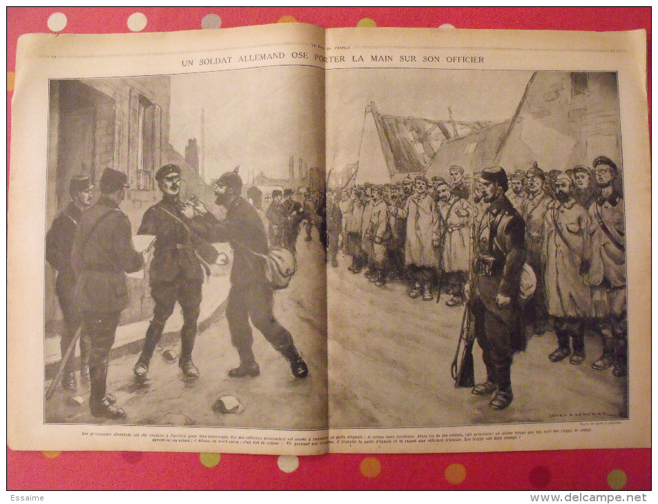 revue Le pays de France n° 45. 26 août 1915 Guerre belgique de Broqueville nombreuses photos