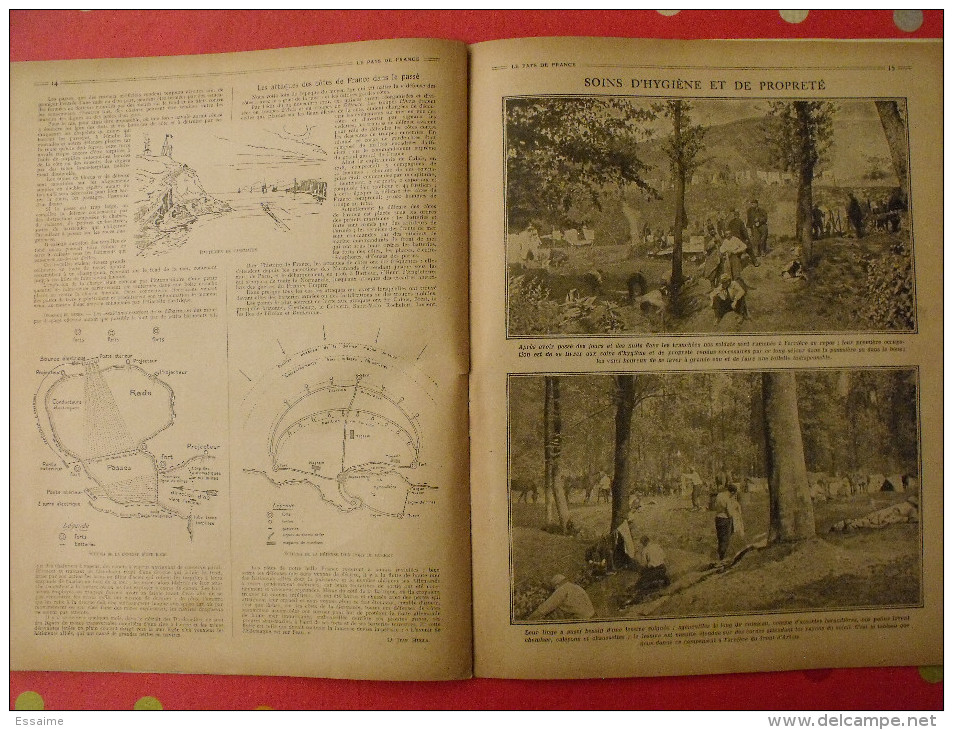 revue Le pays de France n° 57. 18 novembre 1915 Guerre navire torpille nombreuses photos