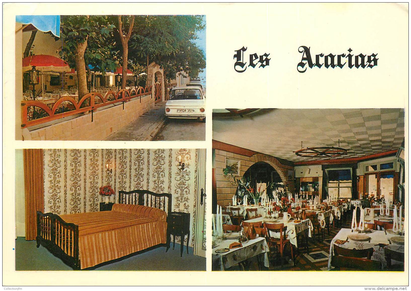 / CPSM FRANCE 30 "Le Grau Du Roi, Hôtel Restaurant Les Acacias" - Le Grau-du-Roi