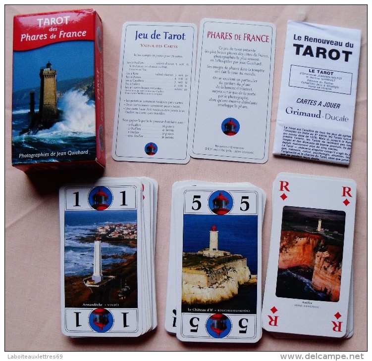 TAROT DES PHARES DE FRANCE-PHOTOGRAPHIES DE JEAN GUICHARD - Autres & Non Classés