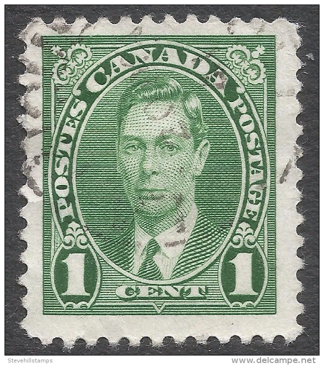 Canada. 1937-38 KGVI Definitives. 1c Used. SG 357 - Used Stamps