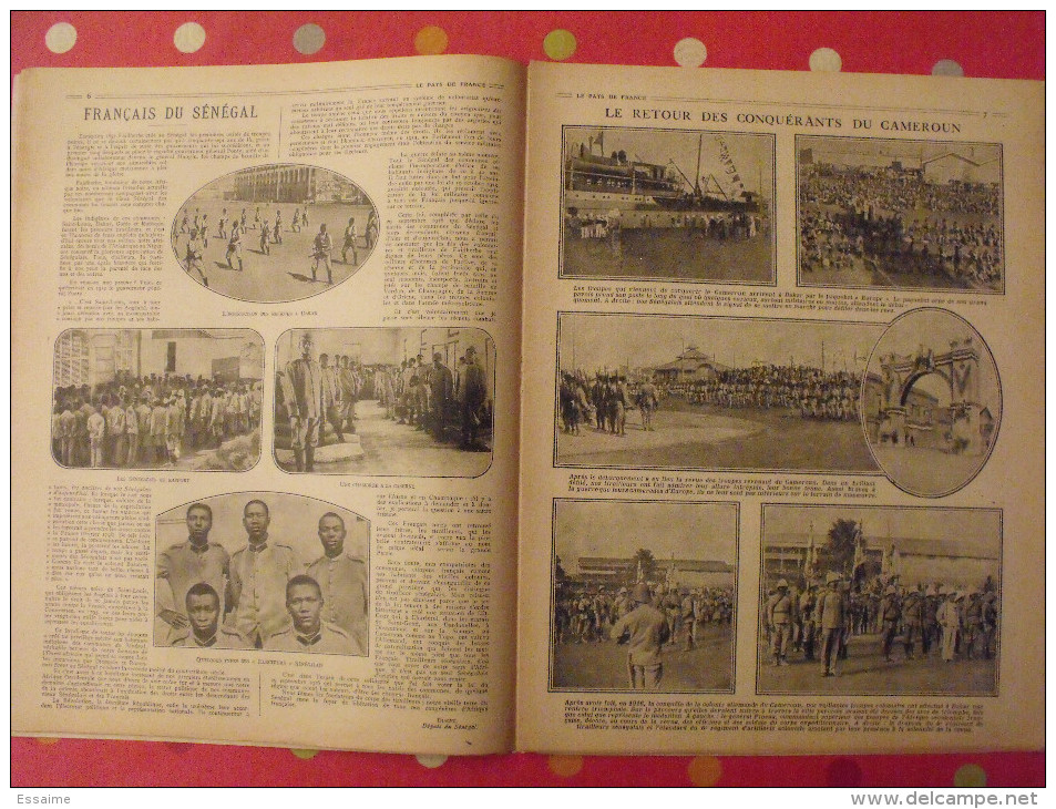 revue Le pays de France n° 134. 10 mai 1917 Guerre général Duchêne nombreuses photos