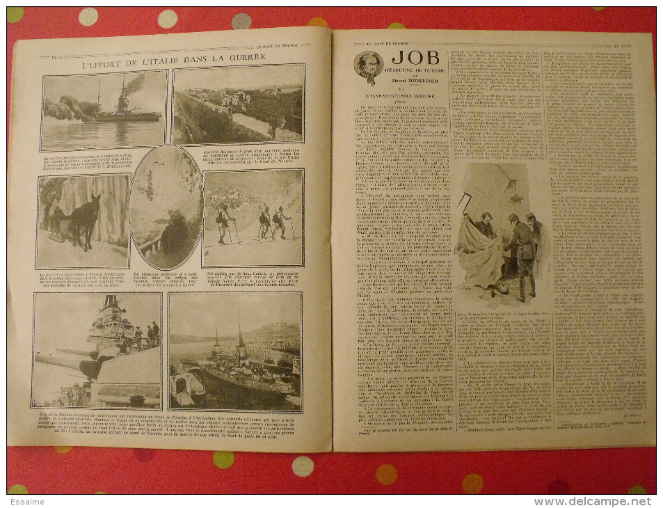 revue Le pays de France n° 137. 31 mai 1917 Guerre général Hirschauer nombreuses photos