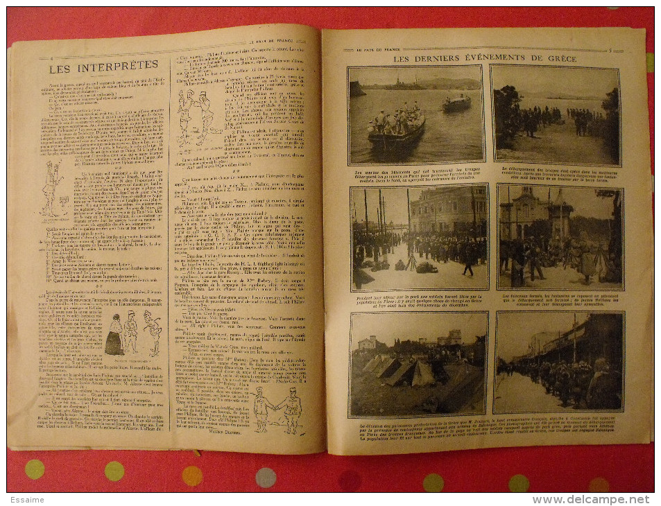 Revue Le Pays De France N° 144. 19 Juillet 1917 Guerre Général Blondlat Nombreuses Photos - Oorlog 1914-18