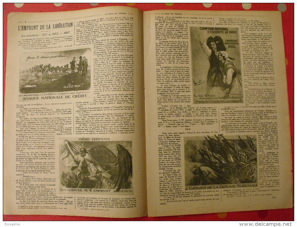 Revue Le Pays De France N° 212. 7 Novembre 1918 Guerre Général Niessel Nombreuses Photos - Oorlog 1914-18