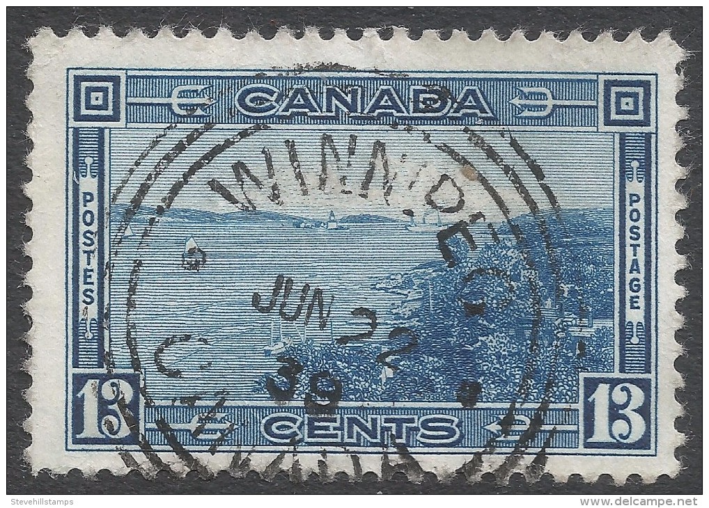 Canada. 1937-38 KGVI Definitives. 13c Used. SG 364 - Oblitérés