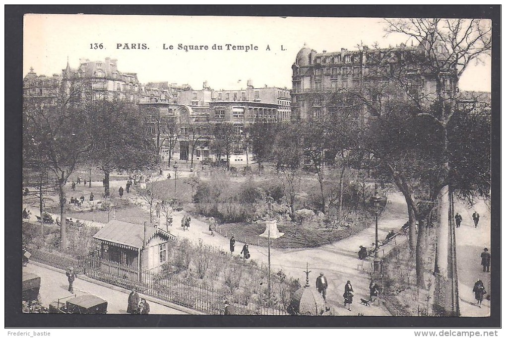 PARIS  3 E - Le Square Du Temple - Paris (03)