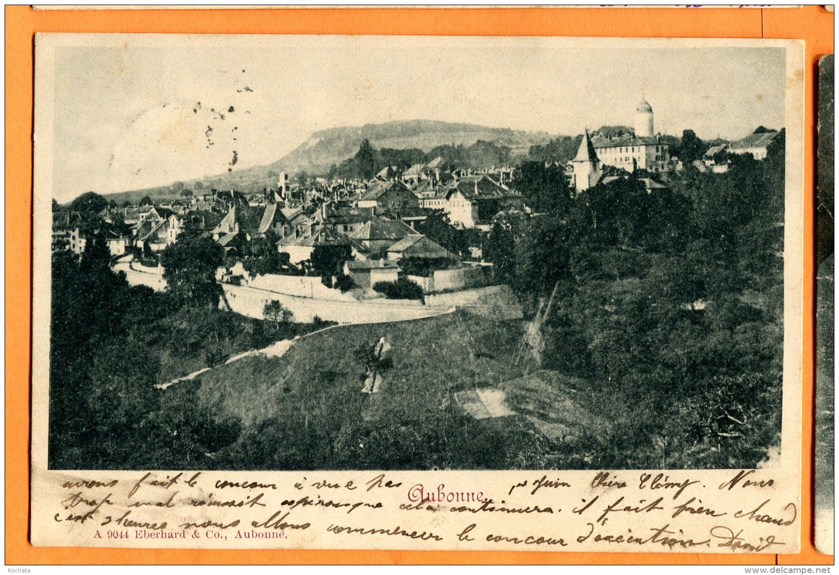 MAI006, Aubonne, Signal De Bougy, Précurseur, 9044, Circulée 1901 - Aubonne