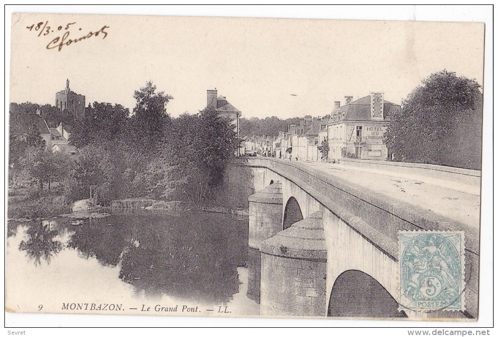 MONTBAZON  - Le Grand Pont. - Montbazon