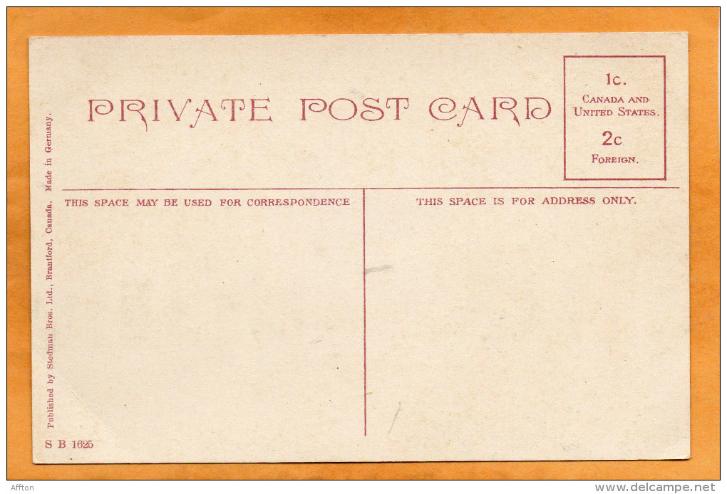 Prince Albert Sask First Ave W 1905 Postcard - Autres & Non Classés
