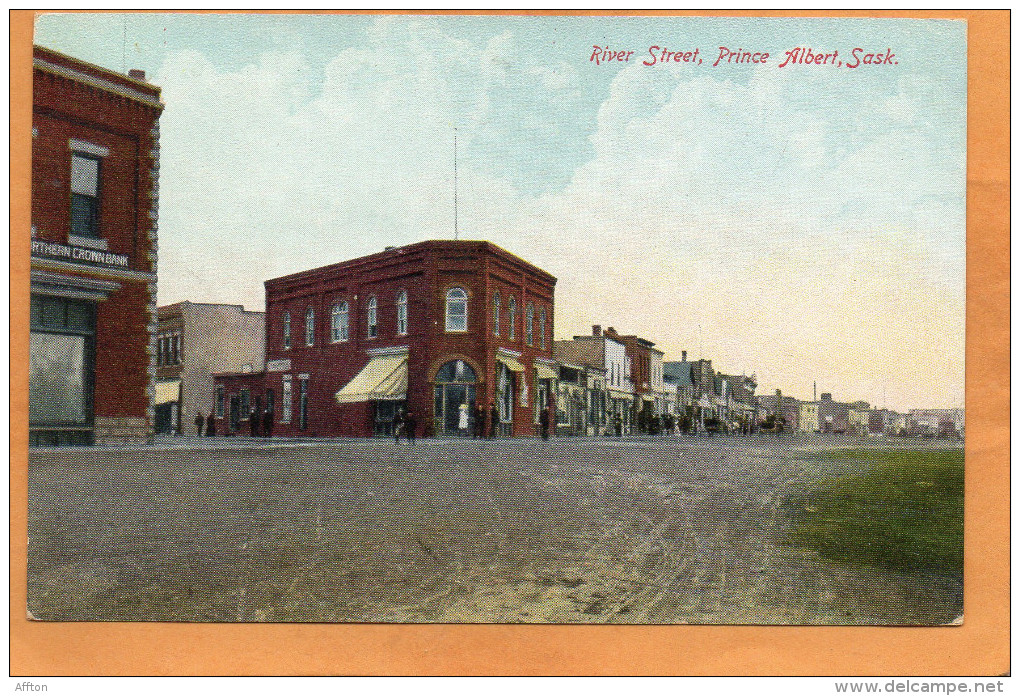 Prince Albert River Street 1905 Postcard - Autres & Non Classés