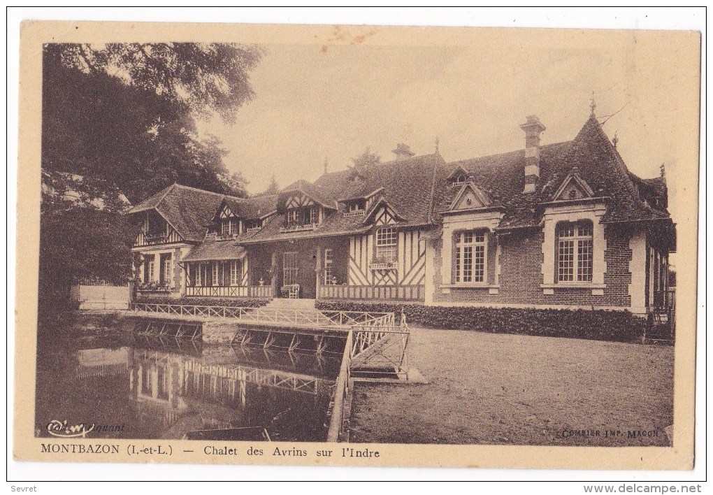 MONTBAZON  -   Chalet  Des Avrins Sur L'Indre. - Montbazon