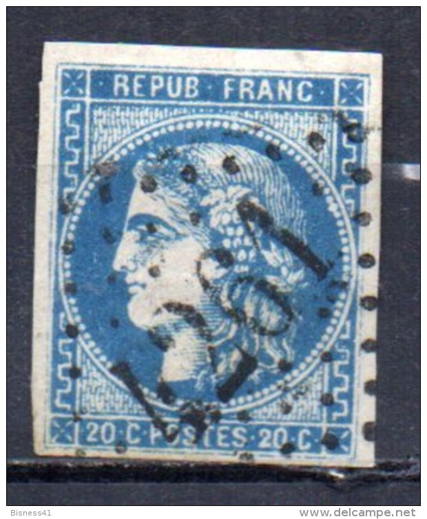 1/ France Bordeaux N° 46 A  Oblitéré  , Cote :  120,00 € , Disperse Trés Belle Collection ! - 1870 Bordeaux Printing