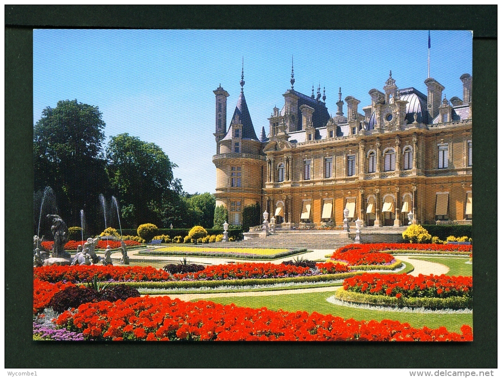 ENGLAND  -  Waddesdon Manor  South Front  Used Postcard As Scans - Buckinghamshire