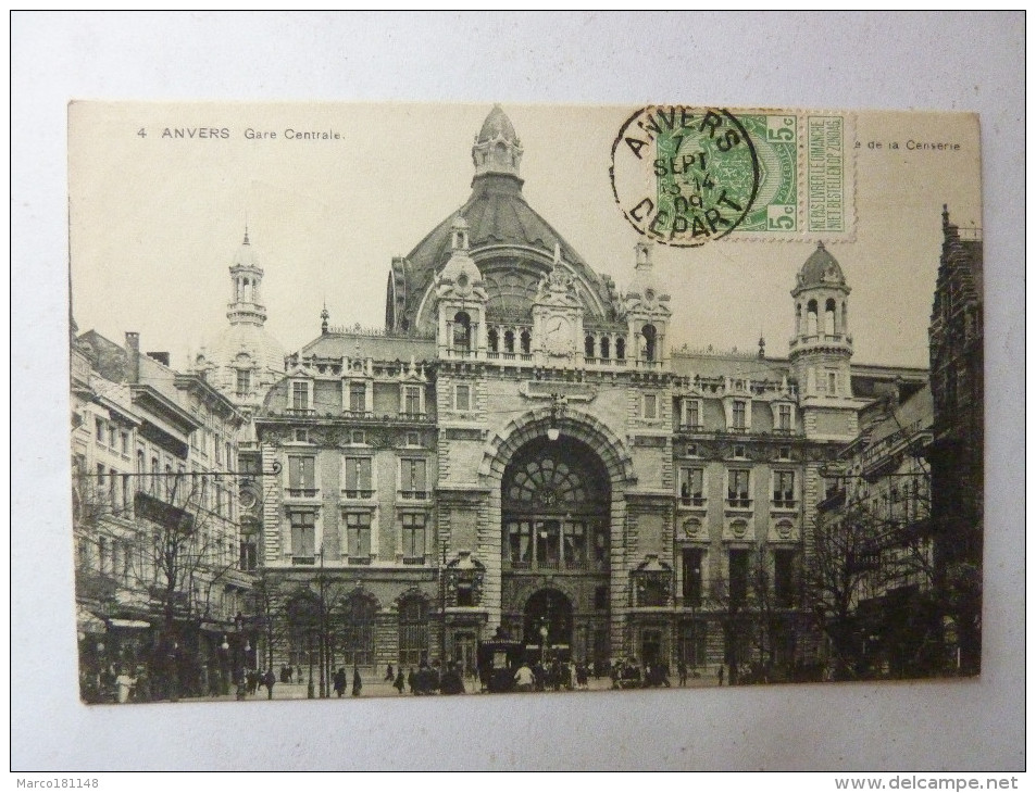 ANVERS - Gare Centrale - Antwerpen