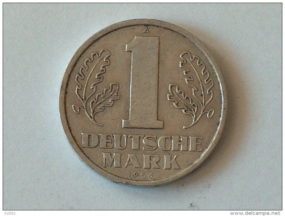 Allemagne DDR 1 Deutsche Mark DM 1956 A - 1 Mark