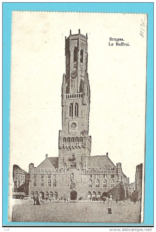 Kaart Met Postagentschapstempel (Agence) * BRUGGE 14 * Op 4/2/19 - Fortuna (1919)