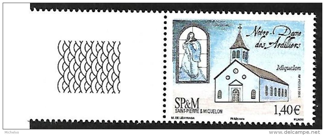 SP & M 2016 - Yv N° 1157 ** - Notre-Dame Des Ardilliers (Mi N° 1250) - Nuovi