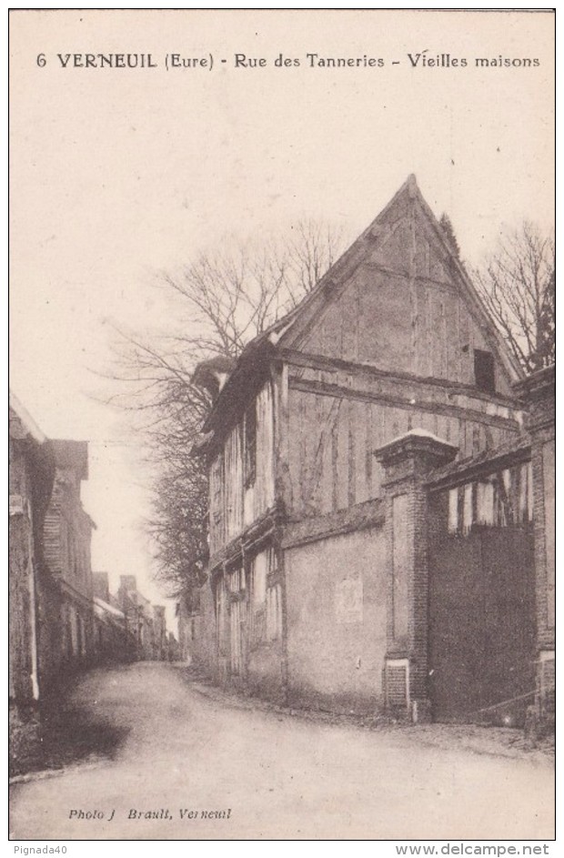 Cp , 27 , LOUVIERS , Porche De L'Église Notre-Dame - Louviers