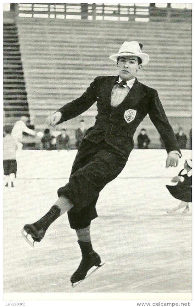 BERLIN OLYMPIA 1936 - JEUX OLYMPIQUES - PATINAGE ARTISTIQUE - JACK EDWARD DUNN - Olympic Games