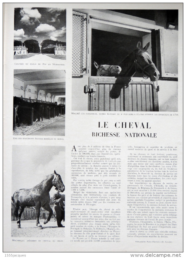 FRANCE ILLUSTRATION N° 149 / 07-08-1948 REZA PAHLEVI LUDWIGSHAFEN RIDEAU DE FER AVIATION MÉTALLURGIE URSS SNCF AURIOL