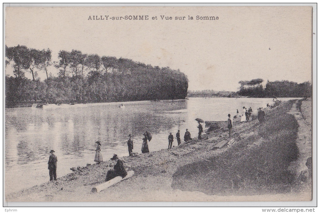 AILLY-SUR-SOMME Et Vue Sur La Somme - Autres & Non Classés