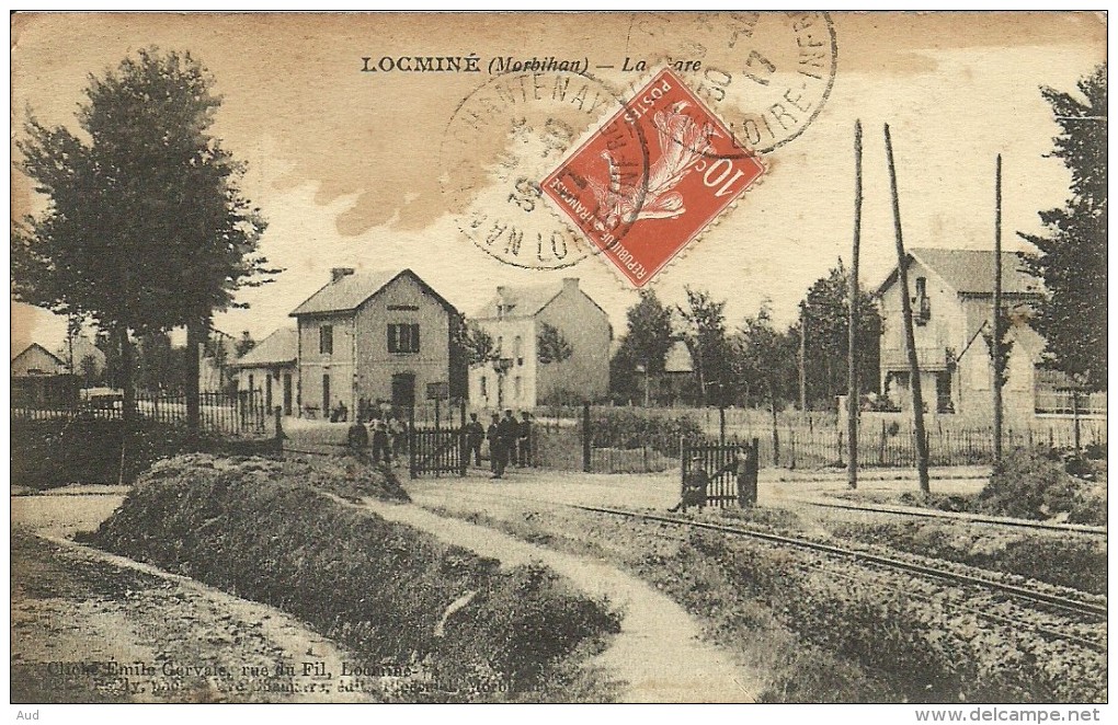 LOCMINE, La Gare - Locmine