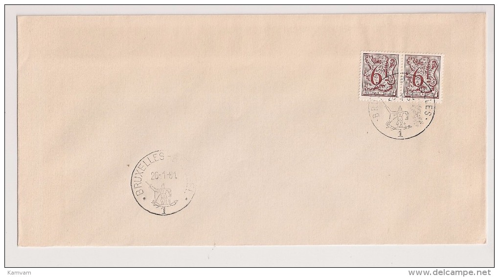 selection 13 lettres / brieven / covers Heraldische Leeuw / Lion héraldique