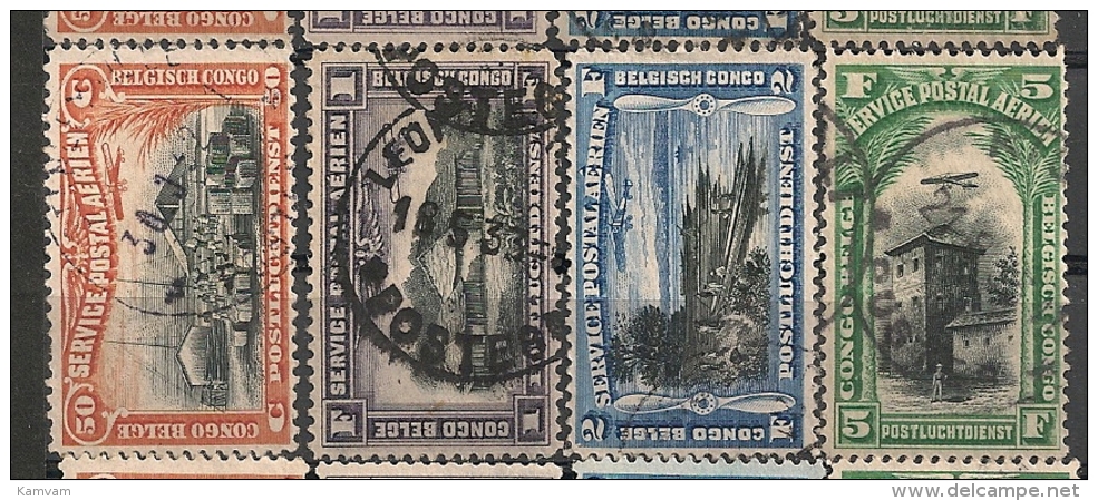 BELGISCH CONGO BELGE PA1/4 Obl Gest Used - Oblitérés