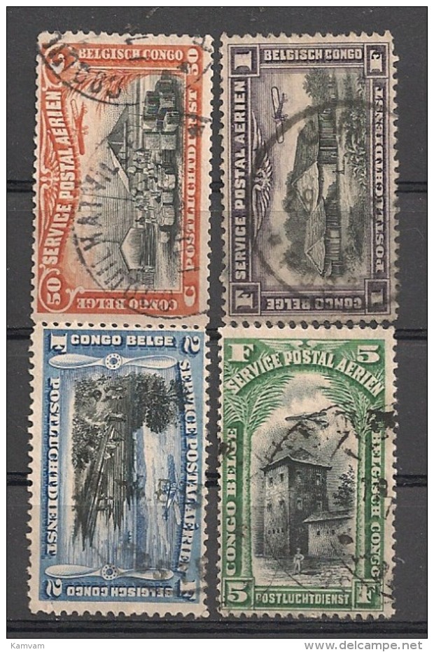 BELGISCH CONGO BELGE PA1/4 Obl Gest Used - Oblitérés