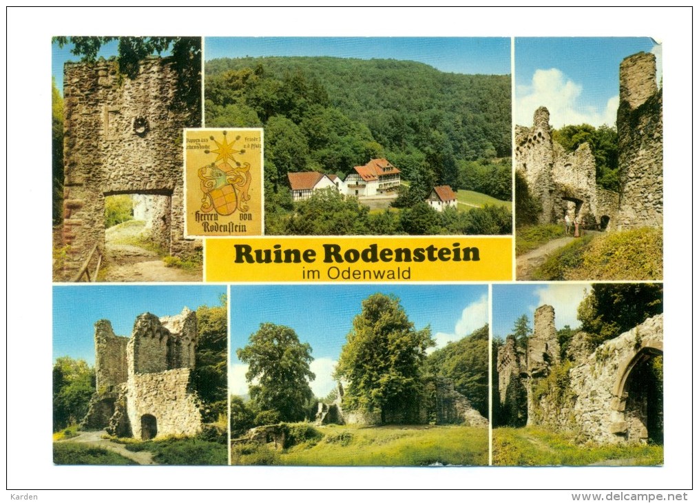 Duitsland  - Reichelsheim - Odenwald - Ruine Rodenstein - Odenwald