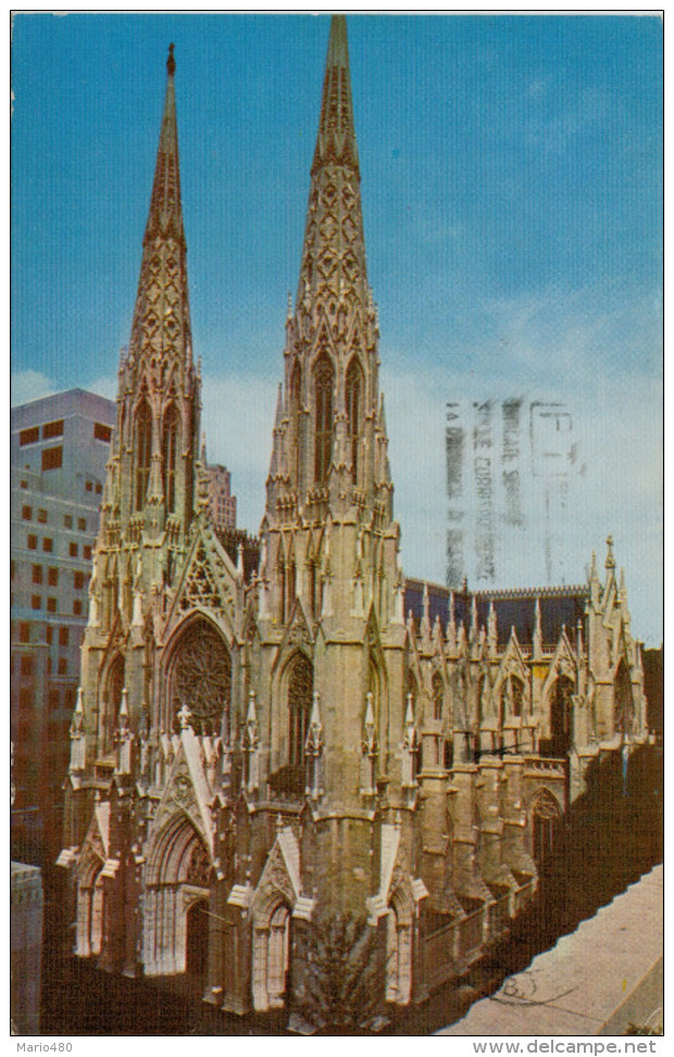 NEW YORK   ST. PATRICK CATTHEDRAL    (VIAGGIATA) - Kirchen