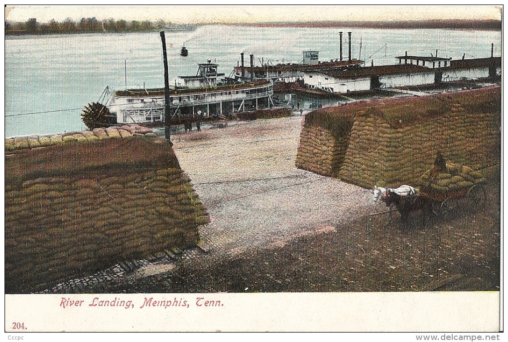 Memphis River Landing - Steamboat - Bâteau à Aube - Memphis