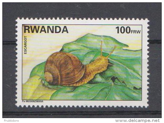 Rwanda Snail - 1995 * * - Ongebruikt
