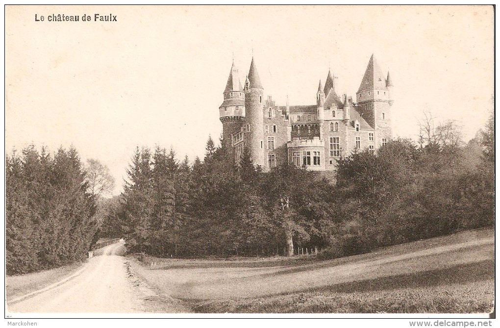 FAULX-LES-TOMBES (5340) :  La Vallée Du Samson - Le Château De Faulx-les-Tombes. CPA. - Gesves