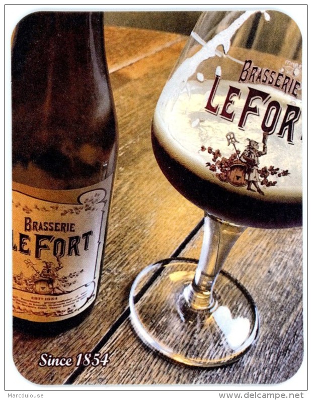 Brasserie Le Fort. Lefort. Since 1854. - Sous-bocks