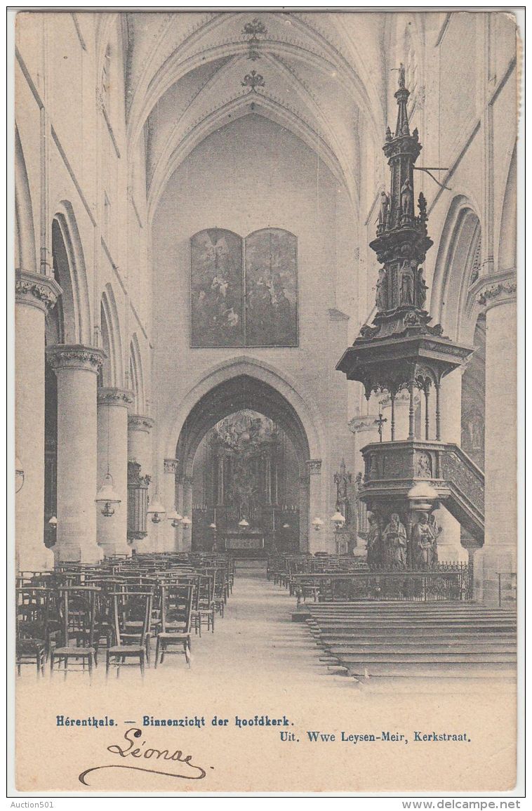 26683g  BINNENZICHT DER HOOFDKERK - EGLISE - Herenthals - Herentals