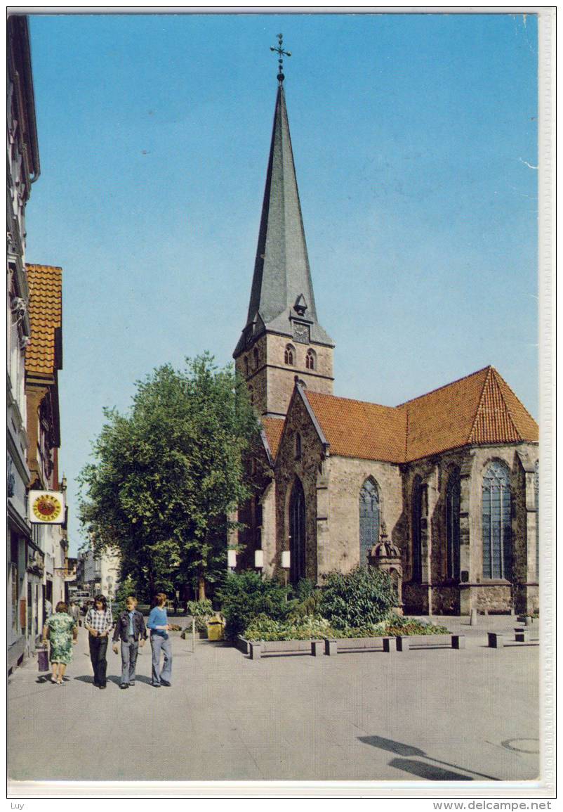 HERFORD - Johanniskirche Am Neuen Markt, Gel. 1975 - Herford