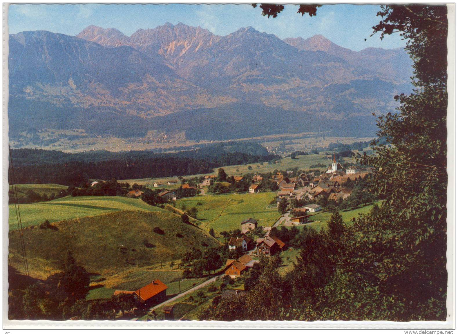 SCHNIFIS Im Walgau, Vorarlberg - Panorama Von Oben - Autres & Non Classés