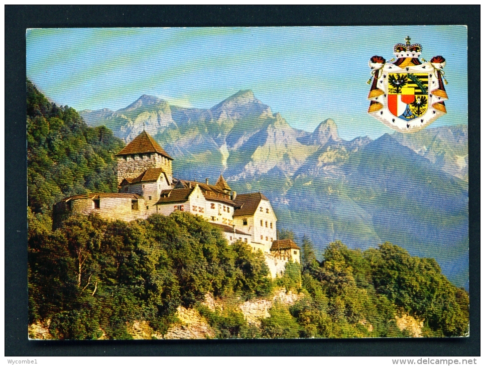 LIECHTENSTEIN  -  Vaduz Castle  Unused Postcard - Liechtenstein